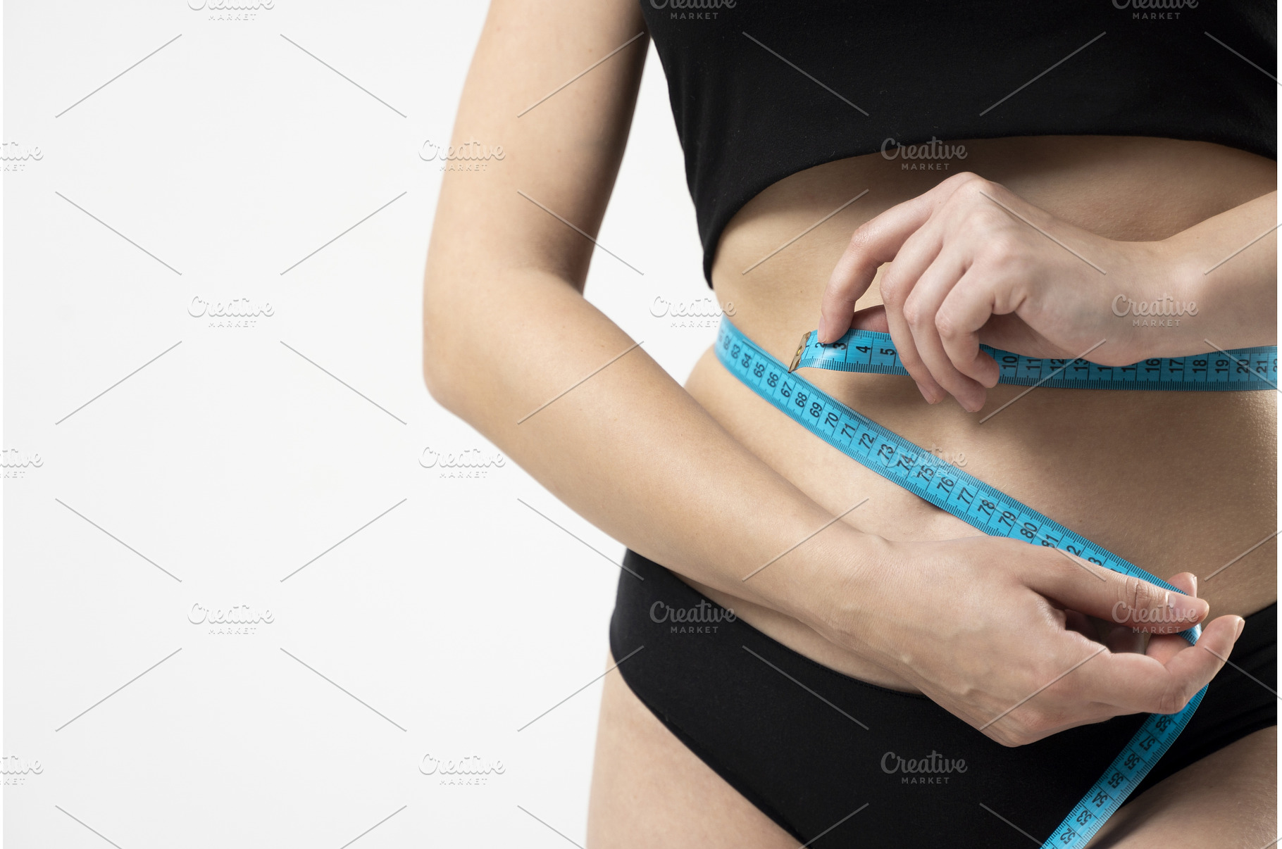 Young slim woman in a black top and, a Person Photo by volodymyrshtun13795