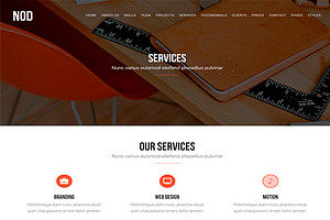 NOD - Business Landing Page HTML