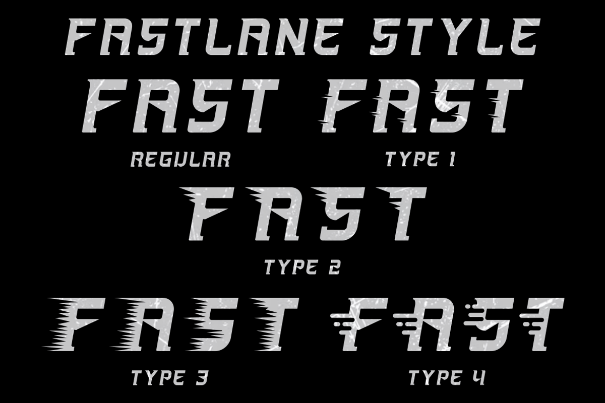Fastlane Sport Font, a Font by PutraCetol Studio (Photo 8 of 11)