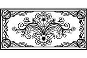Vintage Ornamental Panel Frame, a Decorative Illustration by Designer_Momina (Thumbnail 9 of 21)