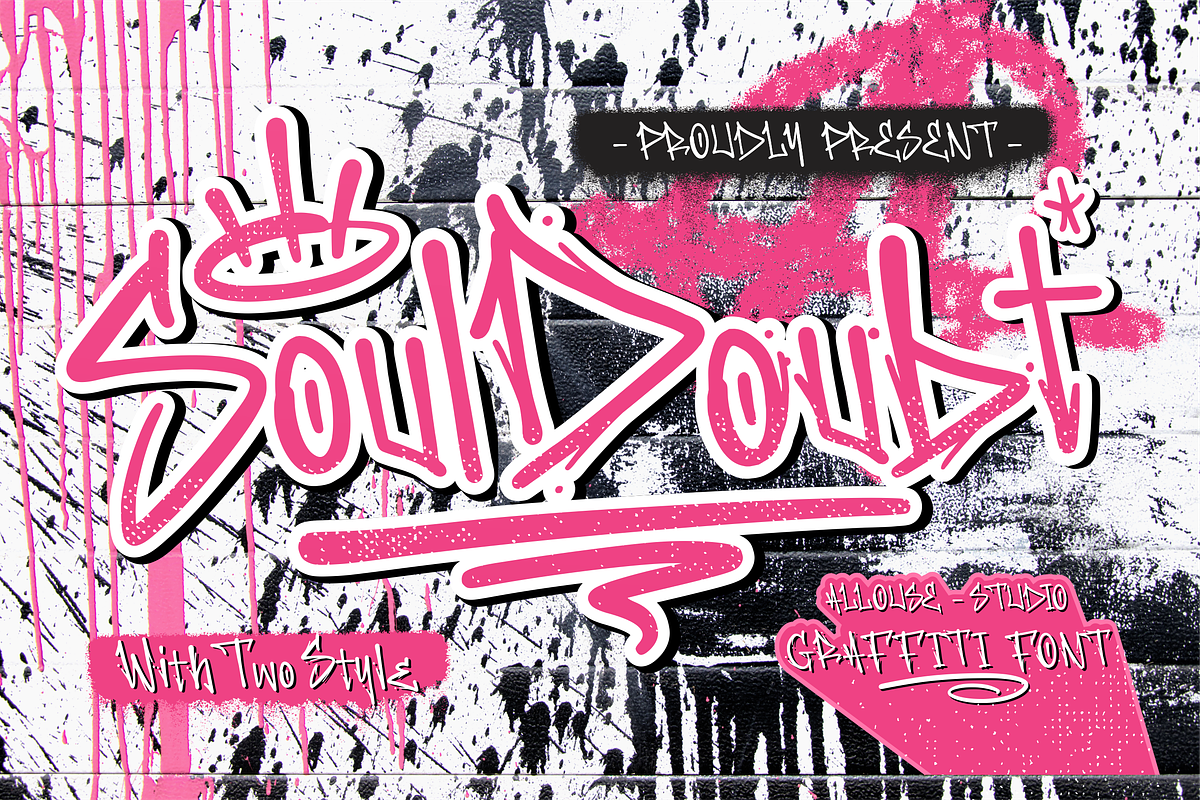 Soul Doubt Font, a Script Font by Allouse Studio (Photo 1 of 13)