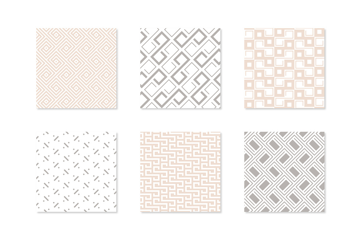 Bold Seamless Patterns Set, a Pattern Graphic by Curly_Pat (Photo 6 of 9)