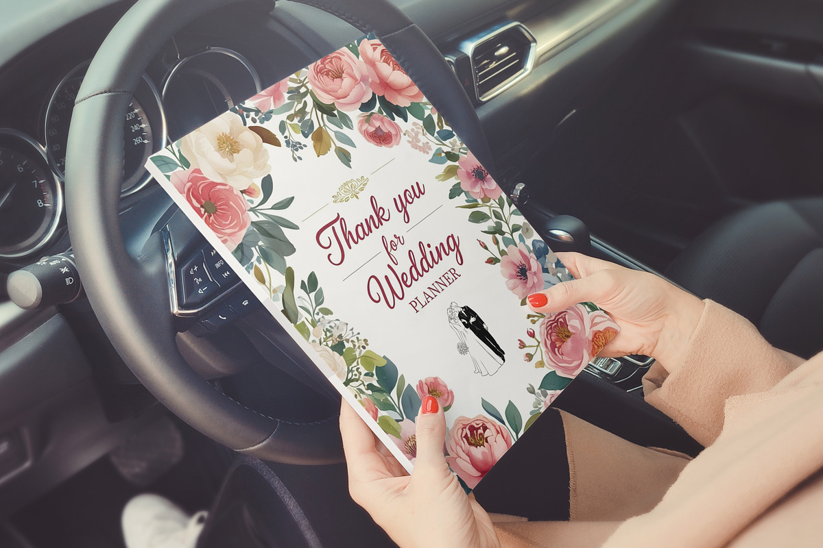 2026 Wedding Planner Canva, a Stationery Template by Designmela01 (Photo 3 of 7)
