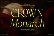 Crown Monarch - Stylish Elegant Font, a Serif Font by Say Studio (Thumbnail 1 of 10)