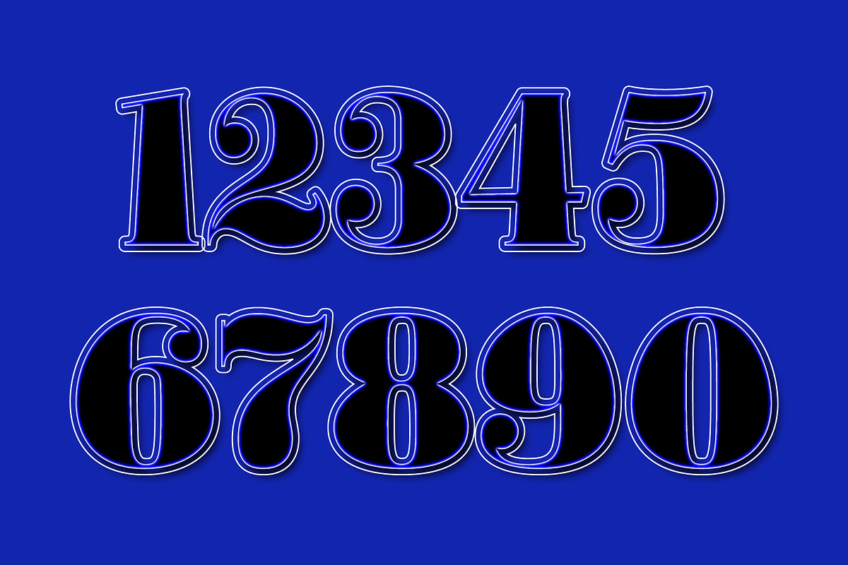 Outline Stroke Text Effect preview 2