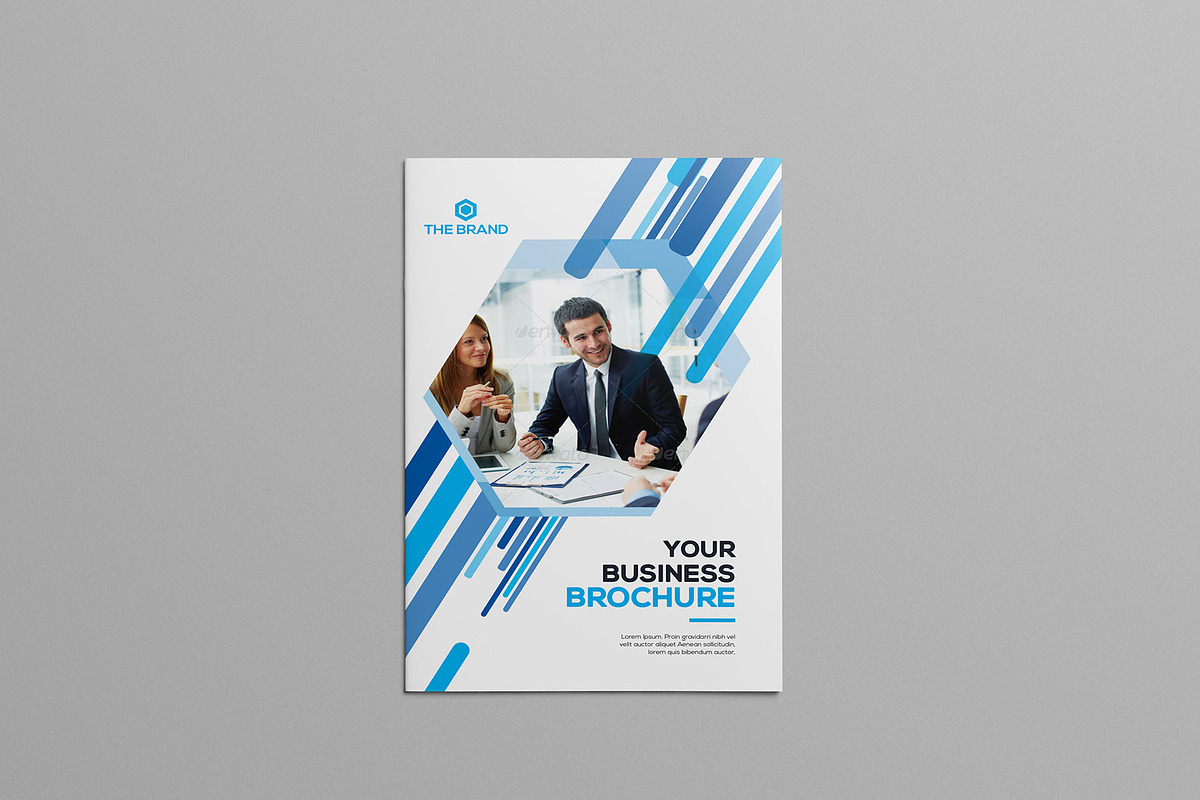 Corporate Bifold Brochure, a Brochure Template by GreenPixi (Photo 1 of 4)