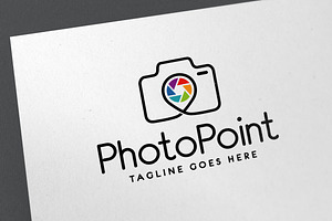 Photo Point Logo Template