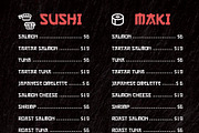 A4 / A5 - Sushi Flyer Template Sushi, a Flyer Template by Studio 19 (Thumbnail 3 of 7)