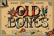 Oldbones, a Serif Font by Burntilldead (Thumbnail 1 of 11)