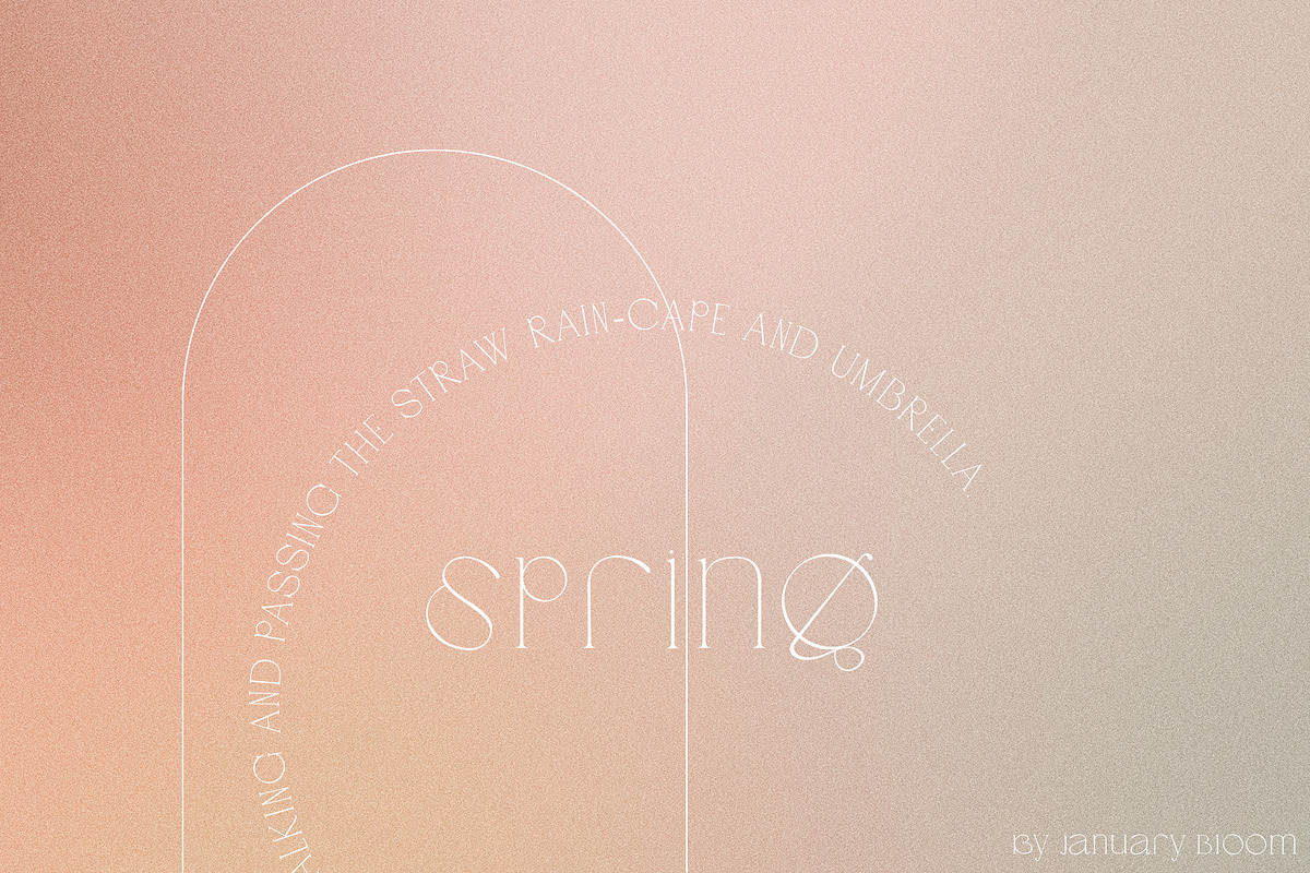 Retro Grainy & Soft Gradient, a Texture Graphic by January Bloom (Photo 4 of 12)