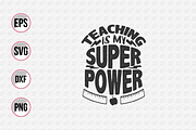 Teacher typographic svg bundle., a Graphic by Uniquesvg99 (Thumbnail 15 of 18)