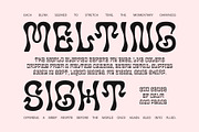 CS Polisade – Psychedelic Font, a Sans Serif Font by Craft Supply Co. (Thumbnail 7 of 8)