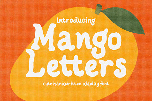 Mango Letters - Handwritten Font