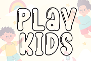 Play Kids | Script Font, a Script Font by Scratchones (Thumbnail 1 of 8)