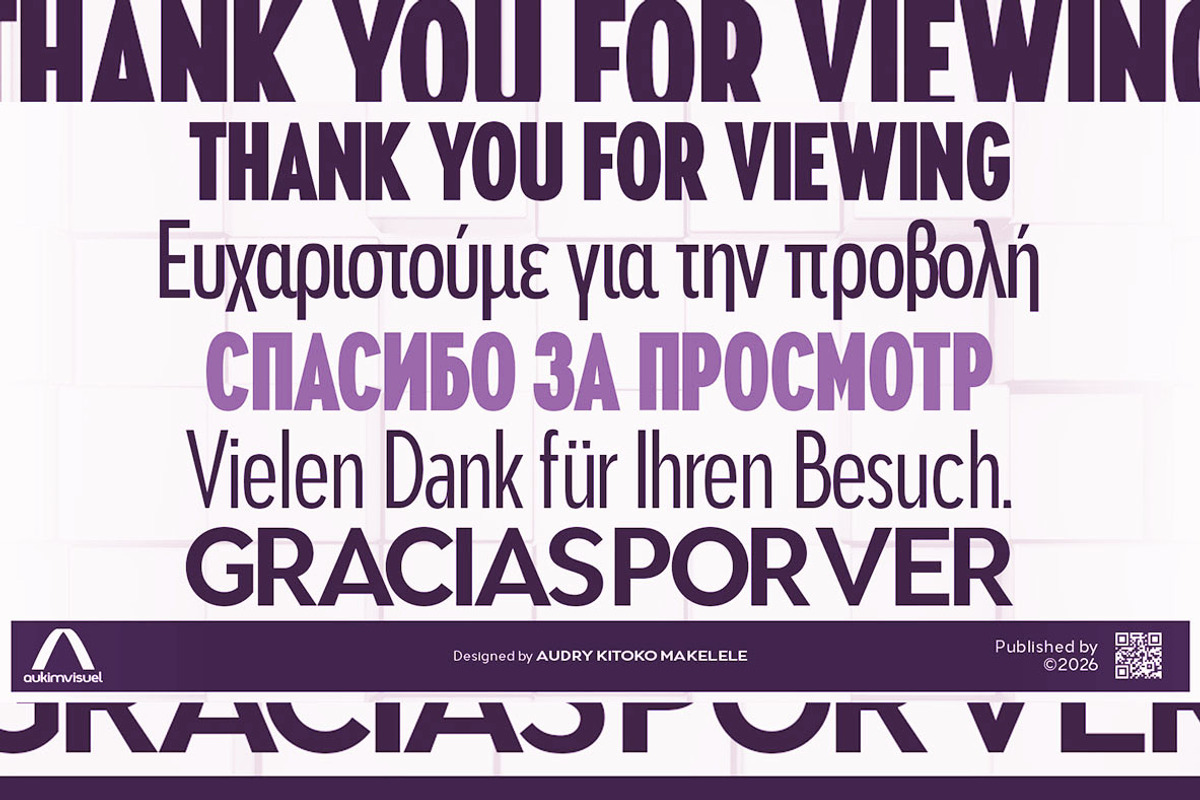 Aukim II Condensed, a Sans Serif Font by Aukimvisuel (Photo 5 of 15)