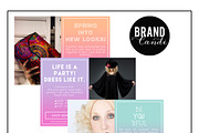 Boutique Marketing Templates, a Presentation Template by Brand Candi (Thumbnail 1 of 5)
