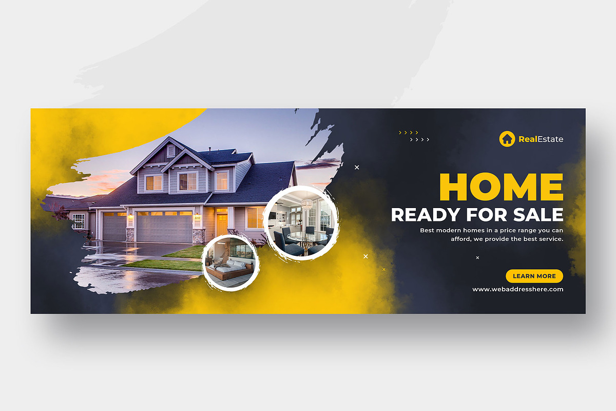 Real Estate Instagram Post | Cover, a Social Media Template by Uiparvin (Photo 4 of 5)
