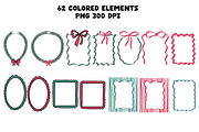 Christmas & Halloween Clipart Bundle, a Graphic by Brush Lab (Thumbnail 6 of 30)