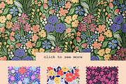 Summer Flower Patterns, a Pattern Graphic by Alina Sh (Thumbnail 3 of 10)