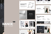 BANOE - Modern Keynote Template, a Presentation Template by Slidehack (Thumbnail 1 of 4)