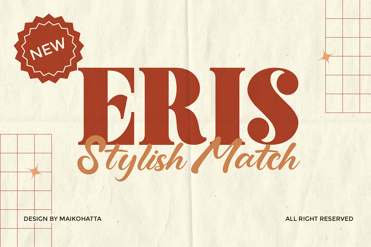 Eris - Font Duo Tyeface, a Serif Font by MaikoHatta (Photo 1 of 10)