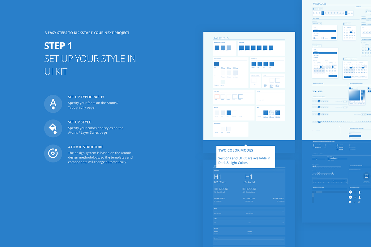Adminian 4 Wireframe Kit, a Wireframe Template by UI Kitchen (Photo 3 of 8)
