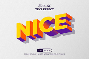 3D Text Effect Long Shadow, a Layer Style Add-On by Mockmenot