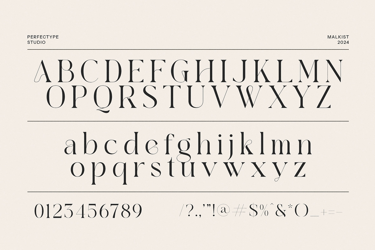 Malkist Modern Serif Font, a Serif Font by Perfectype (Photo 8 of 8)