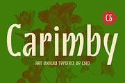 CS Carimby – Art Nouveau Font, a Sans Serif Font by Craft Supply Co. (Thumbnail 1 of 8)