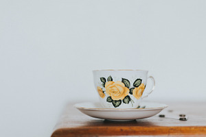 Floral Tea Cup
