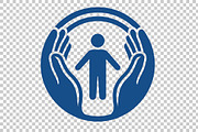 Human Care Hands Vector Icon, an Object Graphic by Artonix (Thumbnail 3 of 3)