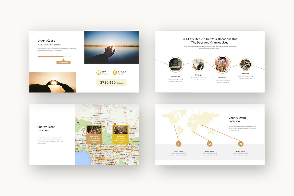 Loio : Nonprofit Event Google Slides, a Presentation Template by Punkl Camp (Photo 6 of 16)