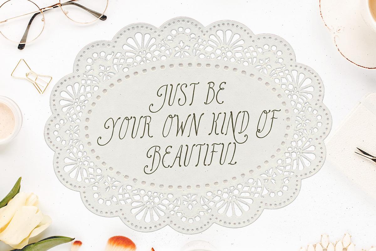 Magloria - Swirly Handwritten Font, a Handwritten Font by Sarid Ezra (Photo 6 of 9)