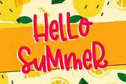 Lemon Crush - Handwritten Font, a Font by Dm Studio (Thumbnail 2 of 6)