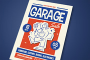 Garage Sale Flyer, a Flyer Template by megarez (Thumbnail 2 of 3)