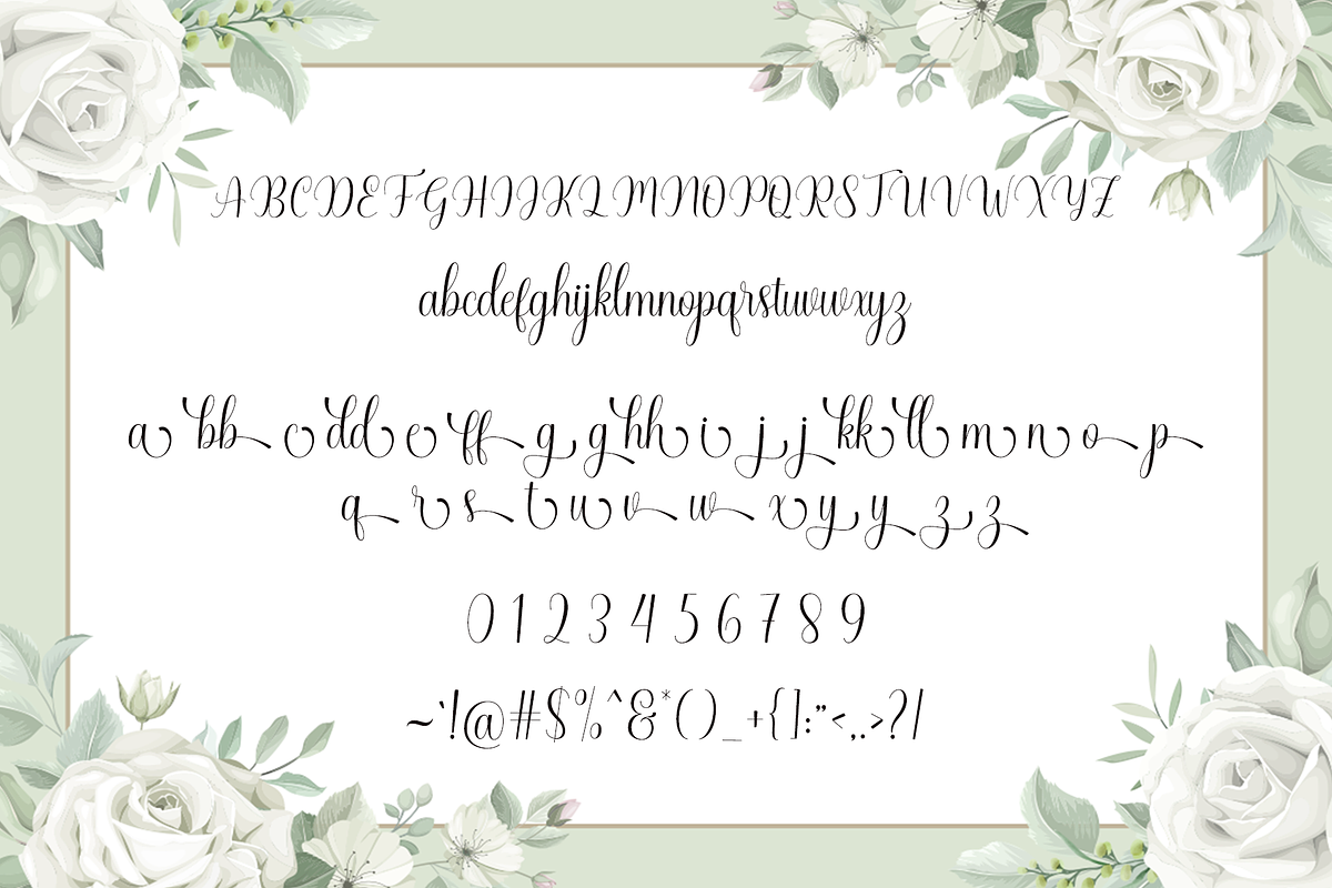 Wedding Natalia, a Script Font by Artkenza (Photo 6 of 7)