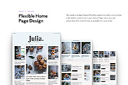 Julia - Food Blogging Theme, a WordPress Template by Pixelgrade (Thumbnail 4 of 5)