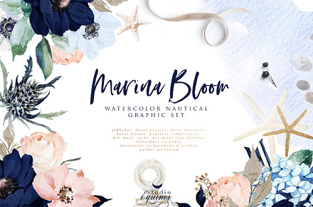 Marina Bloom - Nautical Graphic Set