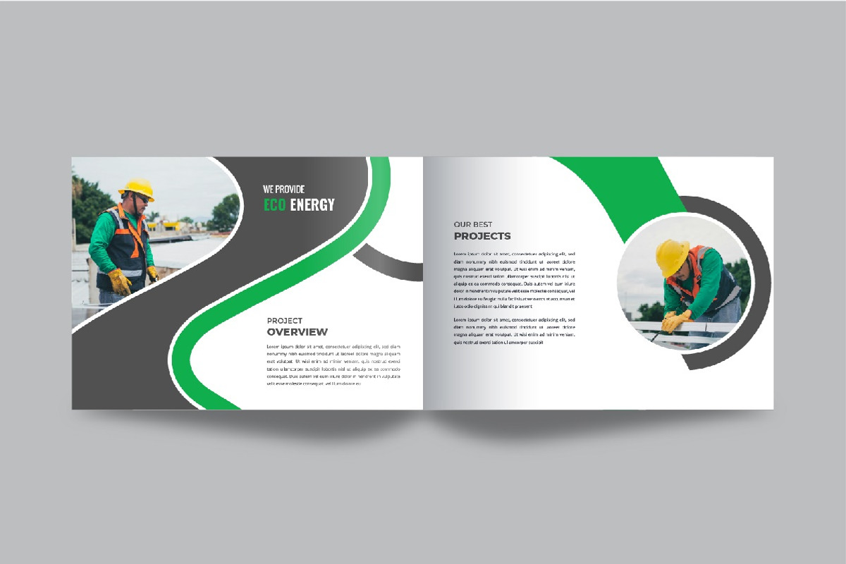 Solar energy landscape brochure, a Brochure Template by Pavel_design (Photo 5 of 7)