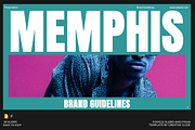 Memphis Brand Guidelines GSL Figma, a Presentation Template by Creative Glide (Thumbnail 1 of 10)