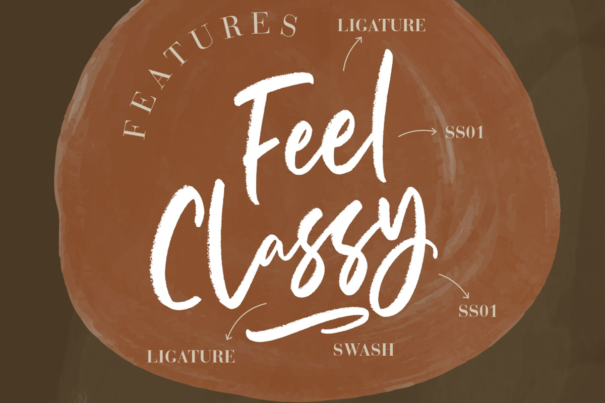 Samanthy Stylish Brush Script, a Script Font by Creatype Studio (Photo 3 of 9)