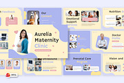 Maternity Clinic PowerPoint, a Presentation Template by Loin Studio (Thumbnail 1 of 4)