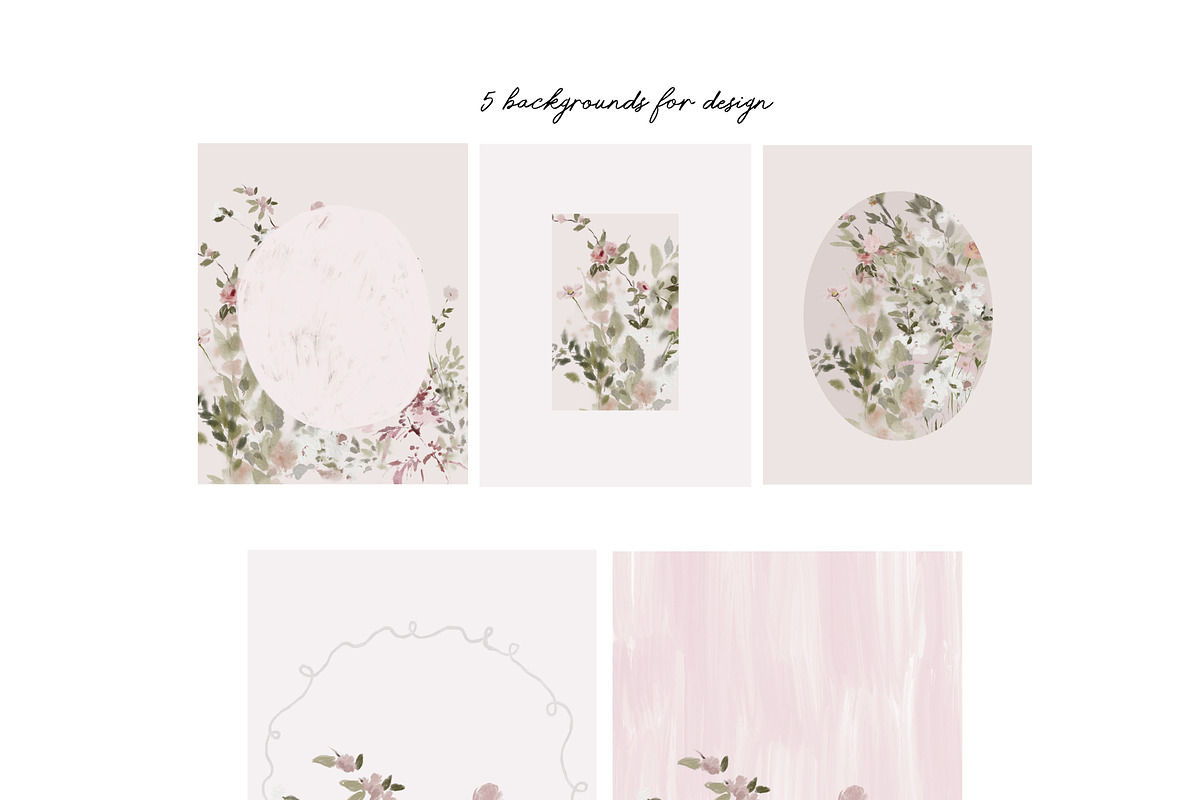 Gentle summer garden hand-painted, a Decorative Illustration by Youksy (Photo 10 of 14)