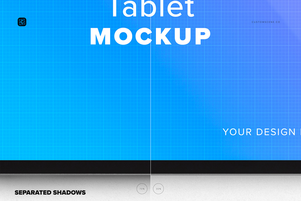 iPad Mockup (11inch) with Earphones, a Product Mockup by Custom Scene (Photo 7 of 8)