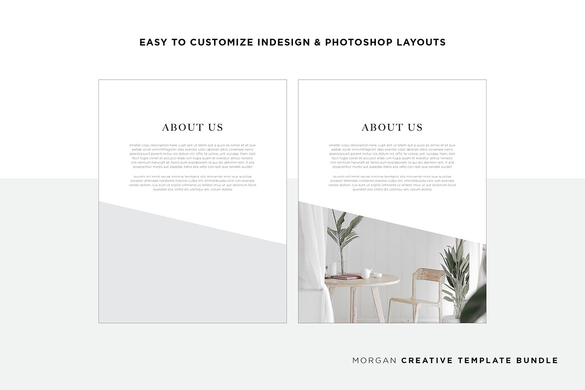 Morgan Creative Template Bundle, a Templates & Theme by Christie Evenson (Photo 3 of 11)