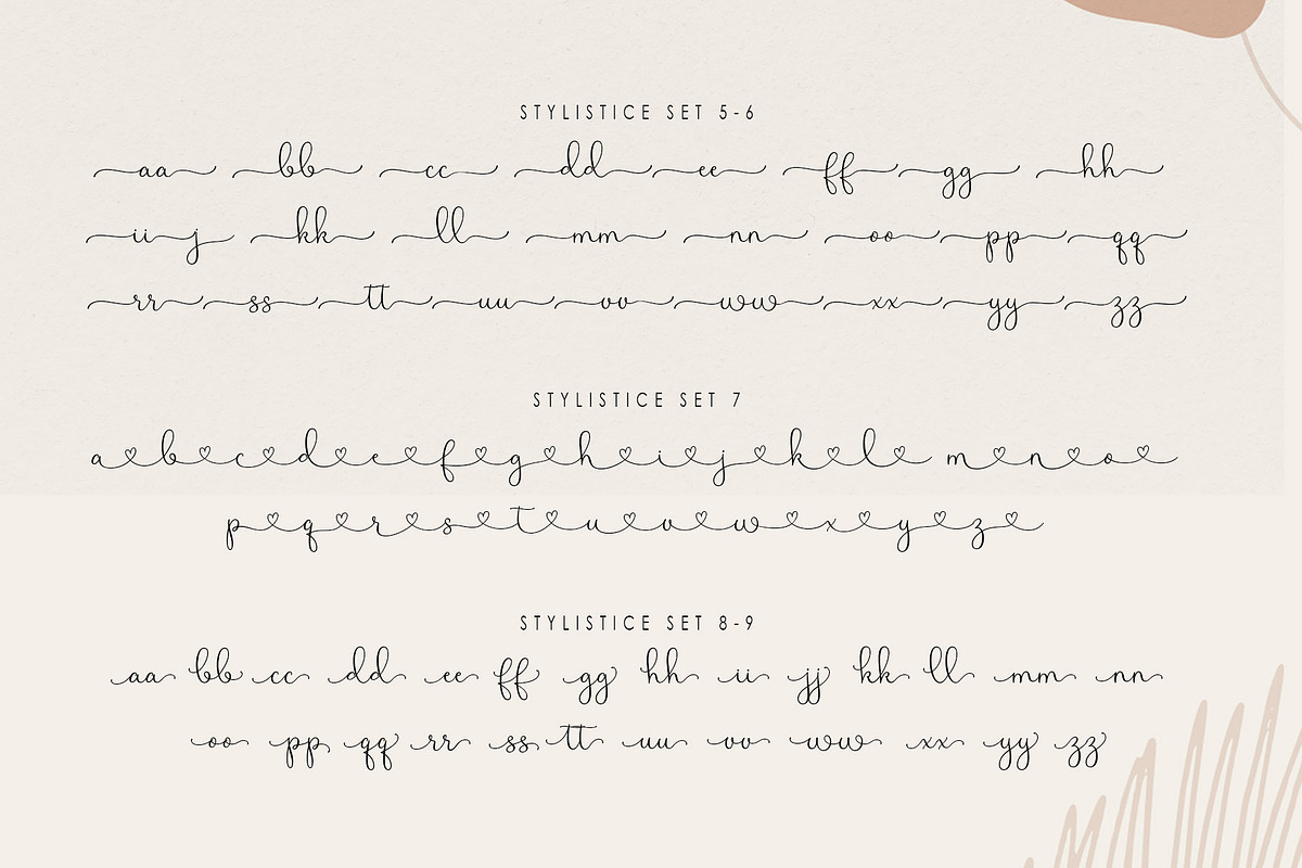 Bringelo Handwritten Wedding Font, a Script Font by moriztype (Photo 14 of 15)