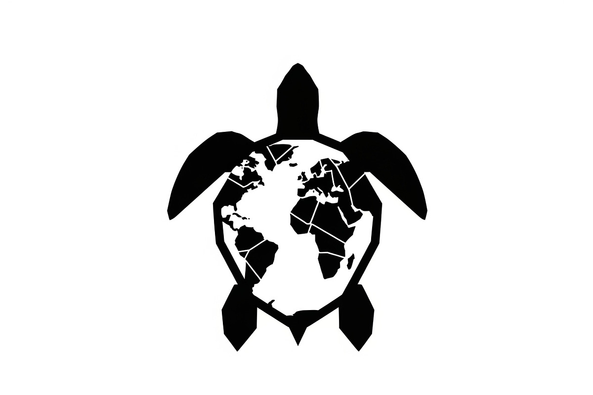 World Map Sea Turtle Bundle, an Illustration by Gaye Art (Photo 2 of 31)