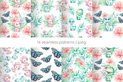 Watercolor Baby Dino Friends, an Animal Illustration by katmonne (Thumbnail 6 of 7)