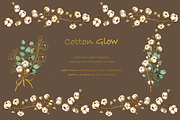 Cotton Glow Watercolor Set, a Decorative Illustration by Aurella Art (Thumbnail 1 of 16)