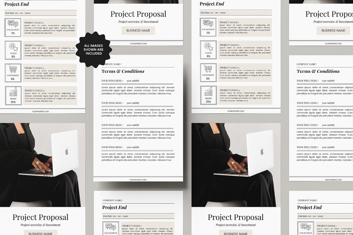 Client Project Proposal Template preview 3